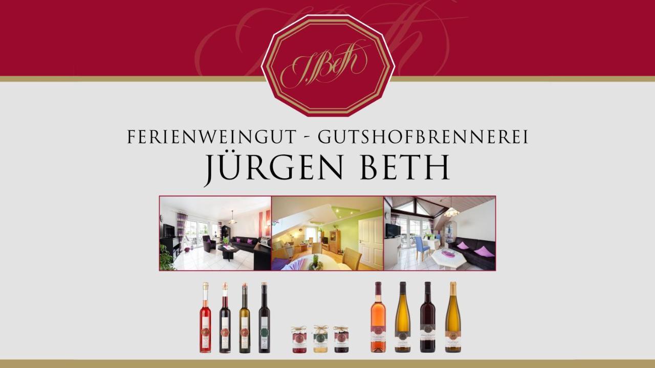 Ferienweingut Juergen Beth Apartment Krov Exterior photo